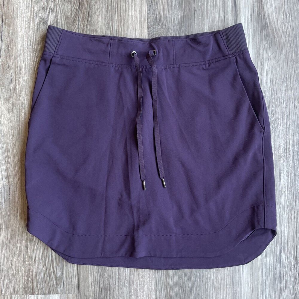 Athleta Purple Midtown Skirt Size S Athletic Workout Gorpcore Tennis Golf Preppy